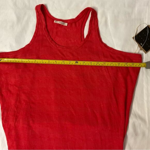 RACHEL Rachel Roy Casual Knit Racerback Maxi T-Shirt Dress S NEW Cherry Girl - Picture 8 of 11